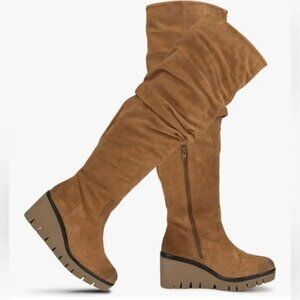 new Vintage Foundry Co suede distressed Maisie boot 5M9